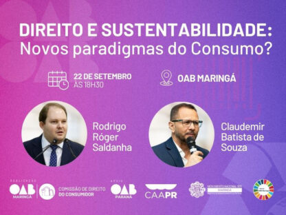 Direito e Sustentabilidade: Novos Paradigmas do Consumo?