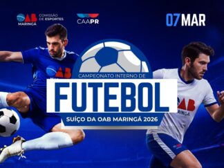 Copa de Futebol Suíço 2026 - OAB Maringá