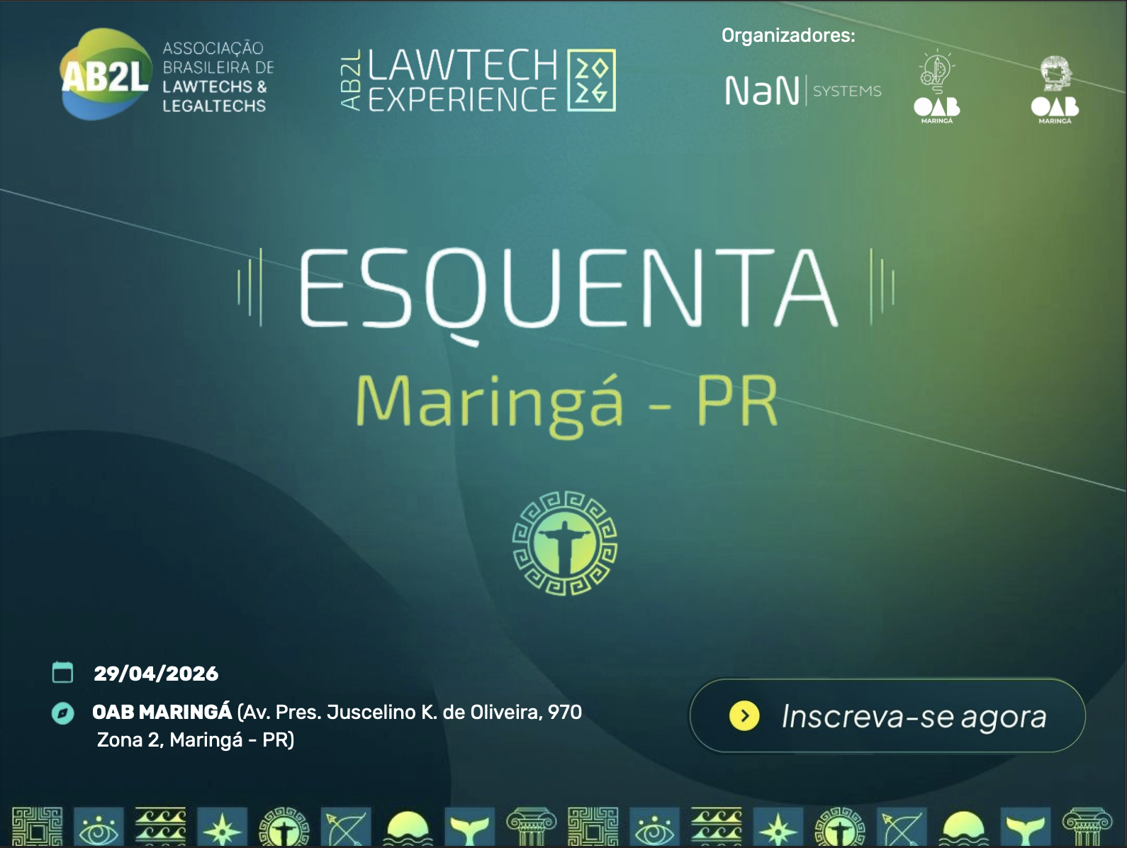 Esquenta AB2L – OAB Maringá | Lawtech Experience