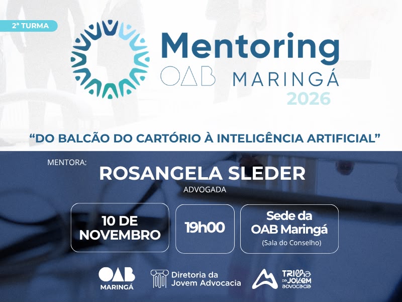 MENTORING OAB MARINGÁ 2026 | 2ª TURMA